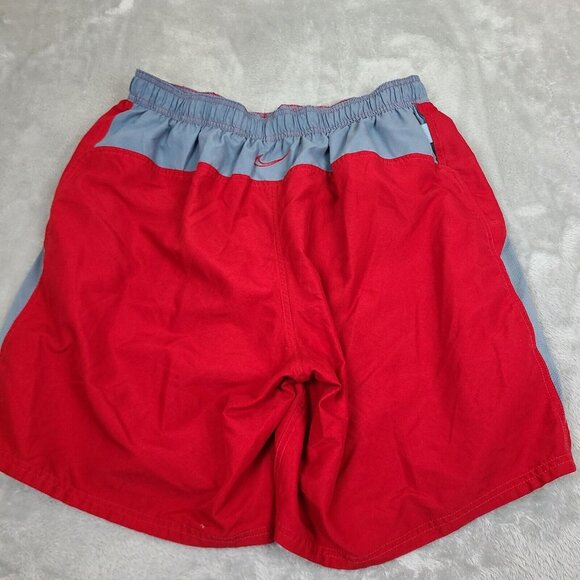 Nike Swim Board Shorts‎ Mens Size 2X-Large Red Activewear Pocket - Picture 11 of 11